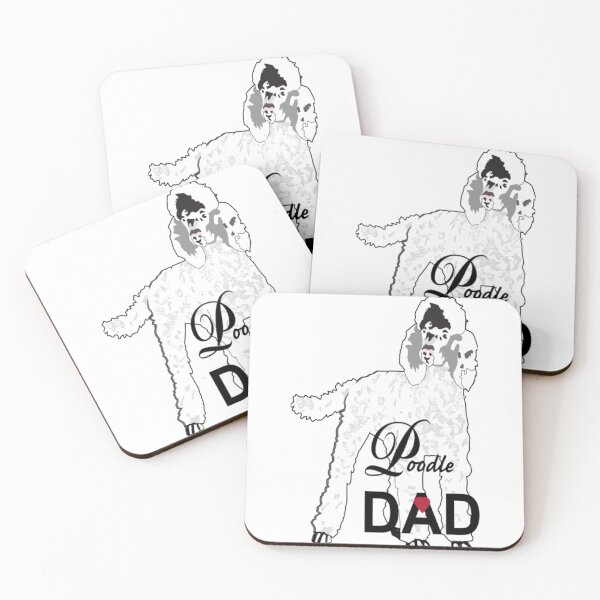 Item preview, Cute Poodle Dog Dad, Custom Poodle Dad designed and sold by Elderlymin.