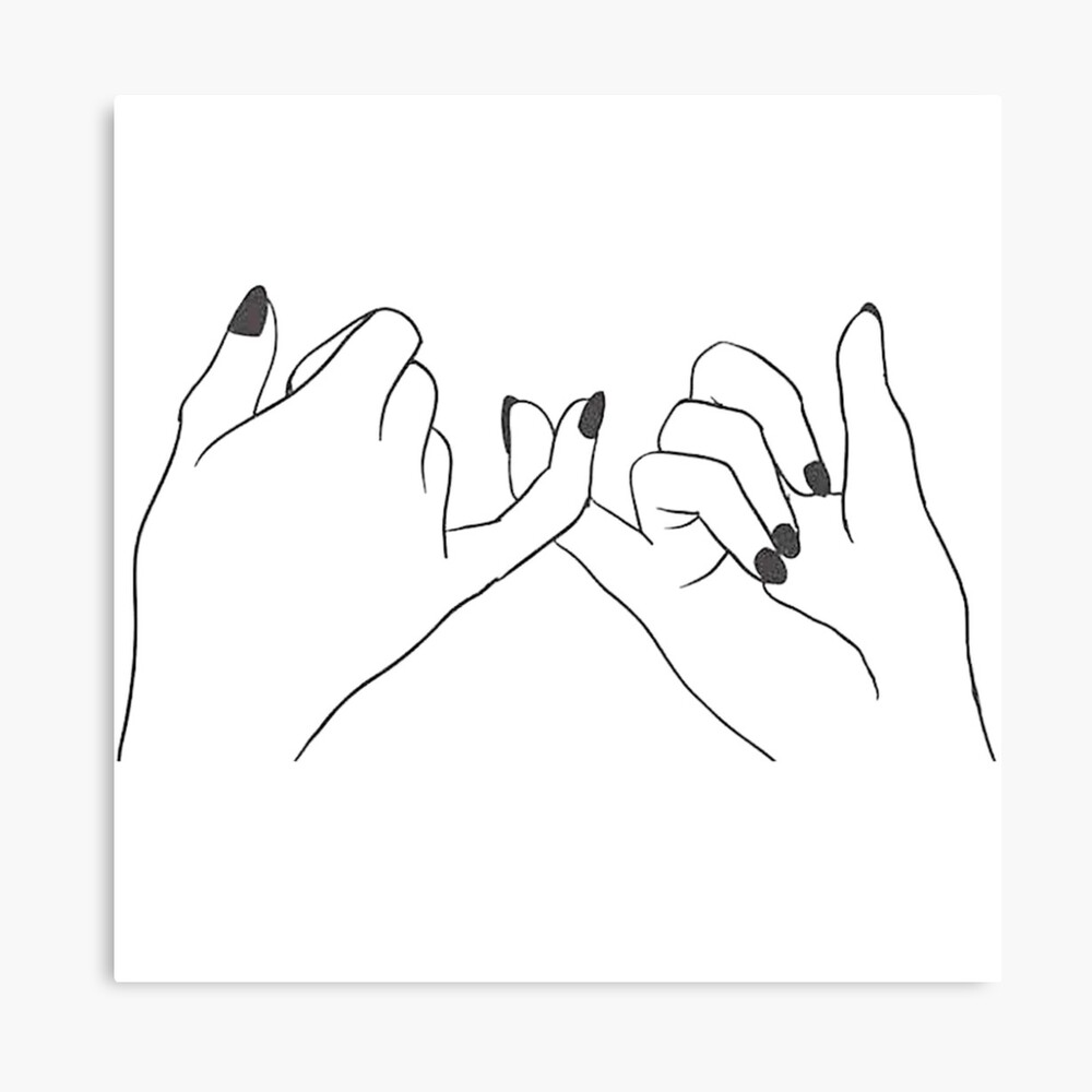 pinky-swear-pinky-promise-royalty-free-vector-image-vectorstock