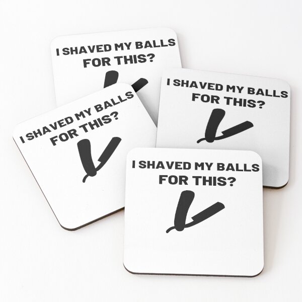 Item preview, I Shaved My Balls For This  designed and sold by All in One  Design.