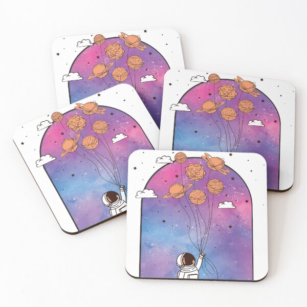 Item preview, Astronaut - Spaceman Colourful Window Design   designed and sold by Printedpath.