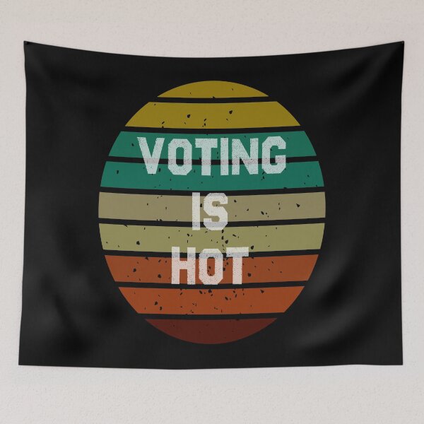 Item preview, Voting Is Hot , Voting Gift For Mom , Voting Gift For Dad  designed and sold by Gha20.