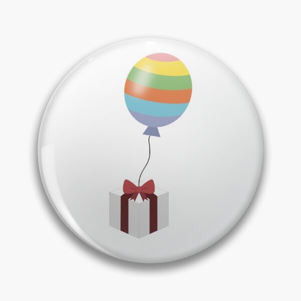 Item preview, Rainbow Balloon With Present designed and sold by CrossingMolly.