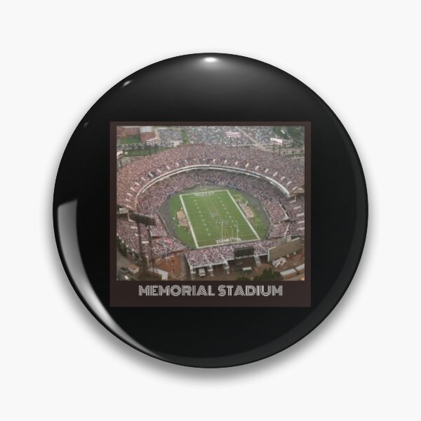 Item preview, Memorial Stadium- Ravens- Black designed and sold by DeadStadium.
