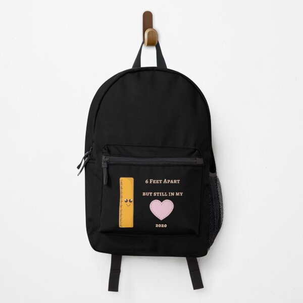Item preview, 6 Feet Apart but Still in my Heart - Adorable 2020 Social Distancing Love Quote designed and sold by Irelene.
