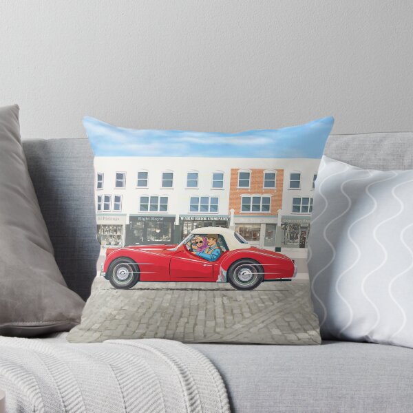 Item preview, TR3a in Signal Red with white factory hard top designed and sold by Bigs66.