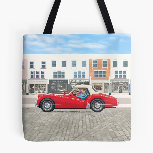 Item preview, TR3a in Signal Red with white factory hard top designed and sold by Bigs66.