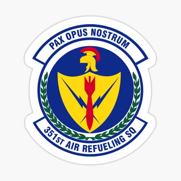 351st Air Refueling Squadron RAF Mildenhall UK Sticker