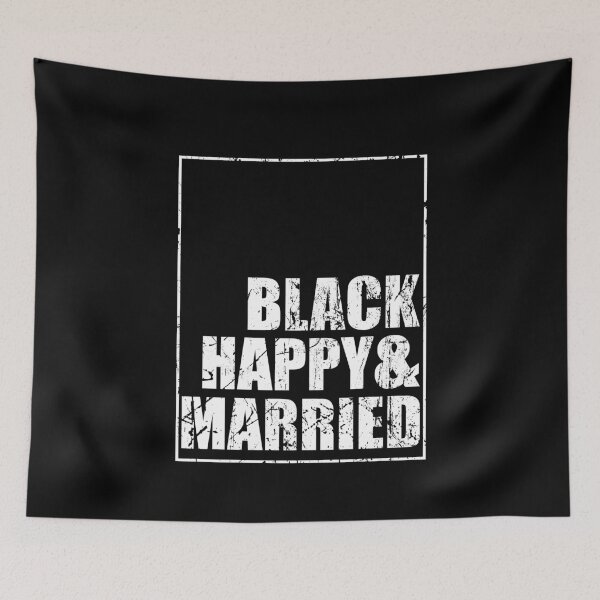 Item preview, Pareja negra Negra feliz y casada designed and sold by BrandyKrat.