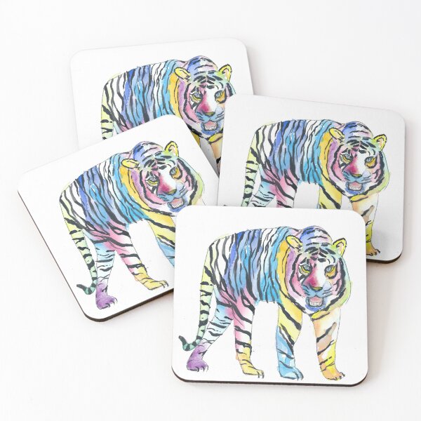 Item preview, The Colorful Siberian Tiger designed and sold by artshop77.