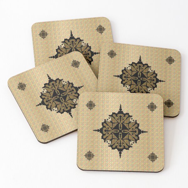 Item preview, abstract floral decorative illustration pattern5 designed and sold by ErhanArt.