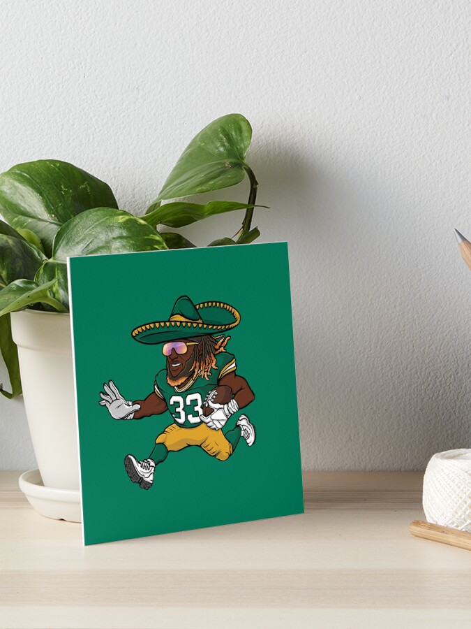 Aaron Jones Green Bay Packers Sombrero Sticker for Sale by covid50