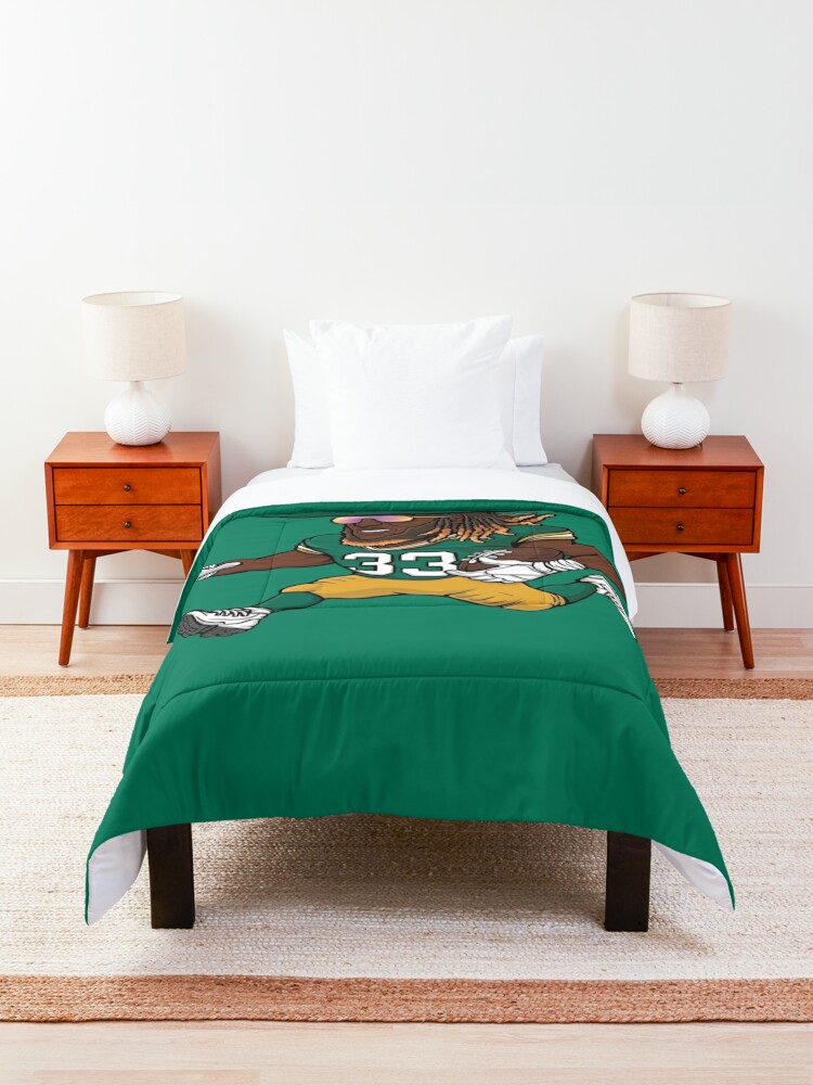 Aaron Jones Green Bay Packers Sombrero Comforter for Sale by