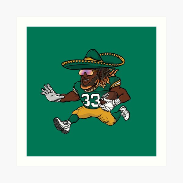 Aaron Jones Green Bay Packers Sombrero Active T-Shirt for Sale by  Stayfrostybro