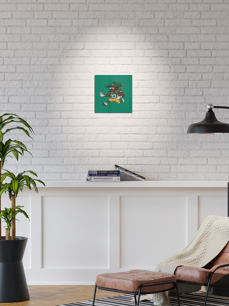 Green Bay Packers Brick Wall Art Print