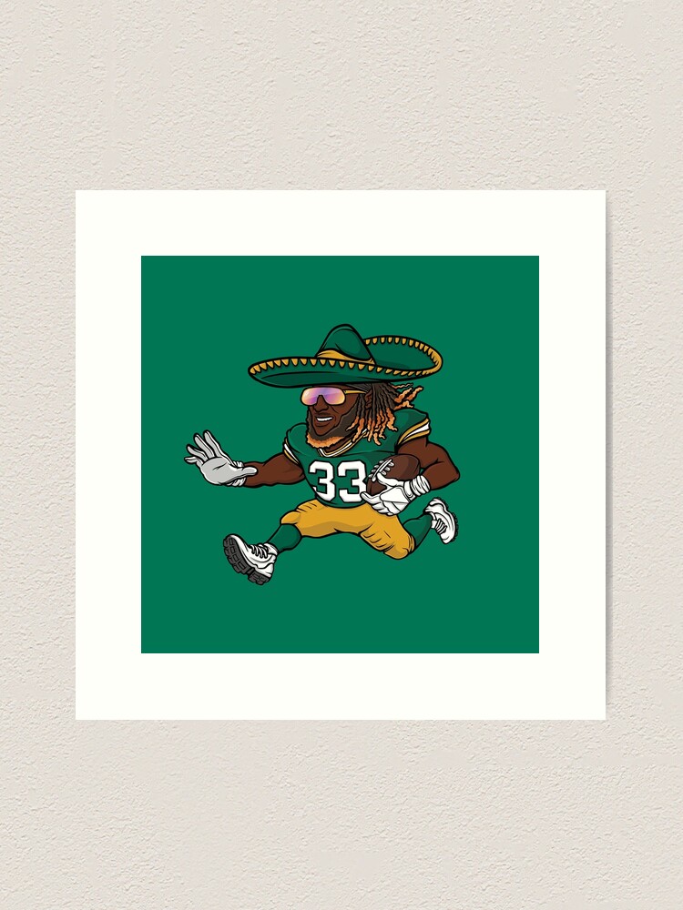 Aaron Jones Green Bay Packers Sombrero Active T-Shirt for Sale by  Stayfrostybro