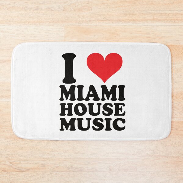 Item preview, I LOVE MIAMI HOUSE MUSIC designed and sold by DJDamski.