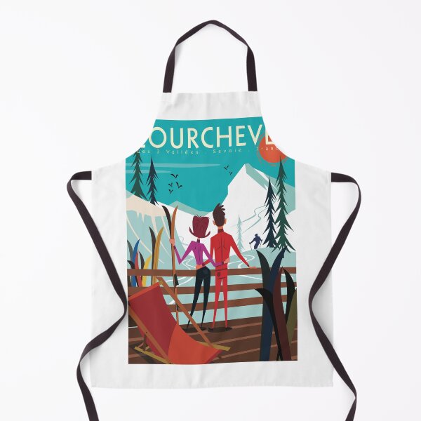 Item preview, Courchevel ski poster designed and sold by GAGodel.