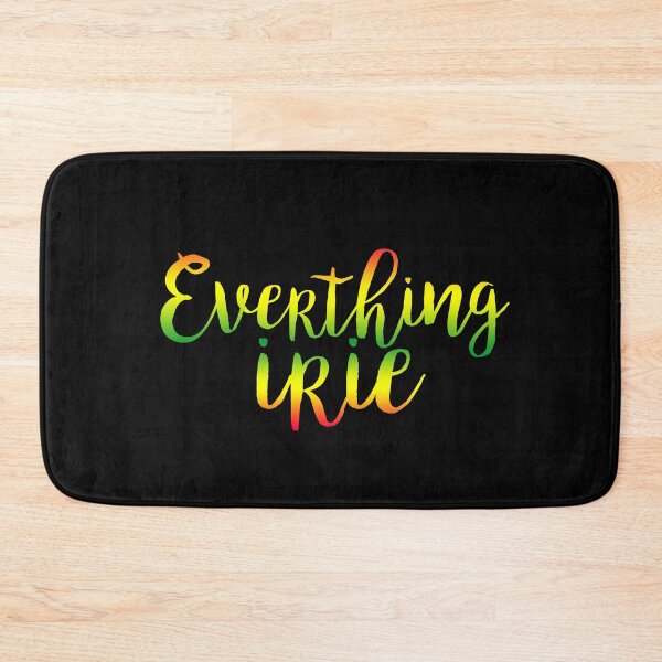 Item preview, Everything Irie - Good Vibes Only Rasta Reggae Roots Flag designed and sold by JukeLox.