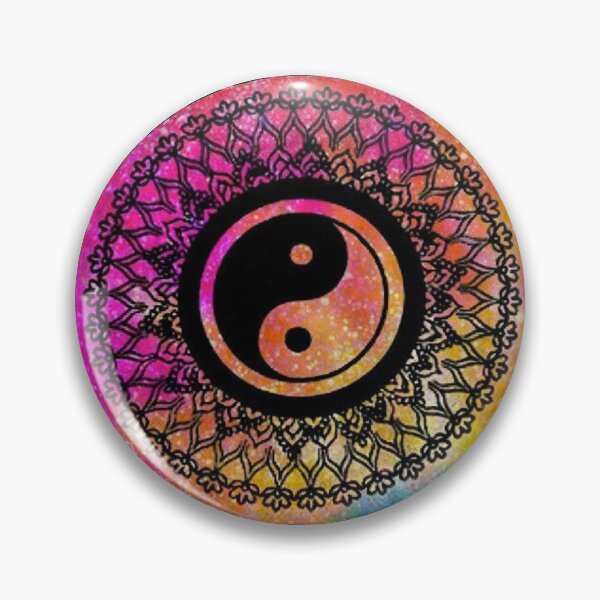 Item preview, Rainbow Tie-Dye Ying-YangSpiral Bedsheets Tiedye Yoga pants Bed sheet cover  designed and sold by baligaia.