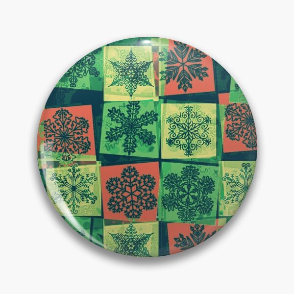 Item preview, Abstract snowflake squares designed and sold by ibelieveimages.