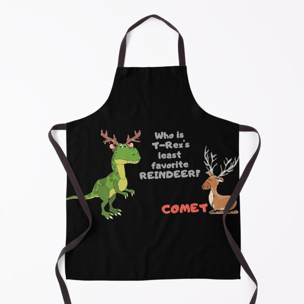 Item preview, Funny Christmassy T-Rex with his Least Favorite Reindeer, Comet designed and sold by Irelene.