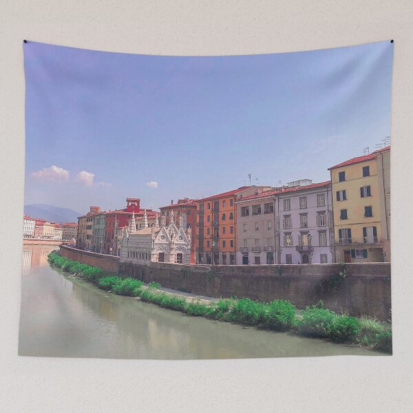 Item preview, Arno River View in Pisa designed and sold by CeeveeDesigns.