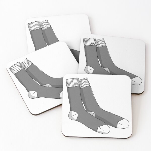 Item preview, Gray Tube Socks designed and sold by maggie-jm.