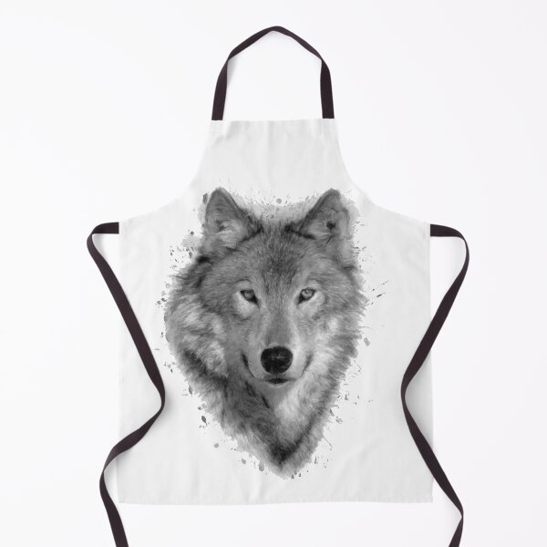 Item preview, Wolf watercolor animals decor. Oil hrint designed and sold by DelzStudio.