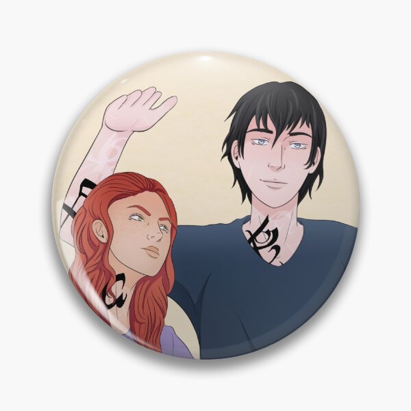 Item preview, Clary and Alec Shadowhunters TMI designed and sold by artsy-mica.