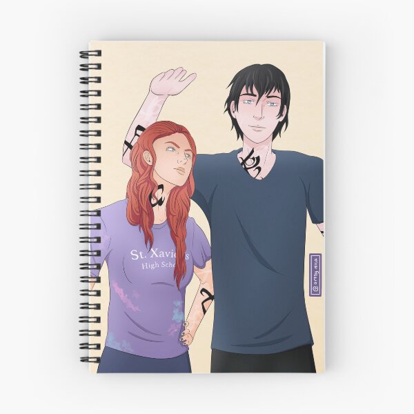 Artikelvorschau, Clary und Alec Shadowhunters TMI entworfen und verkauft von artsy-mica.