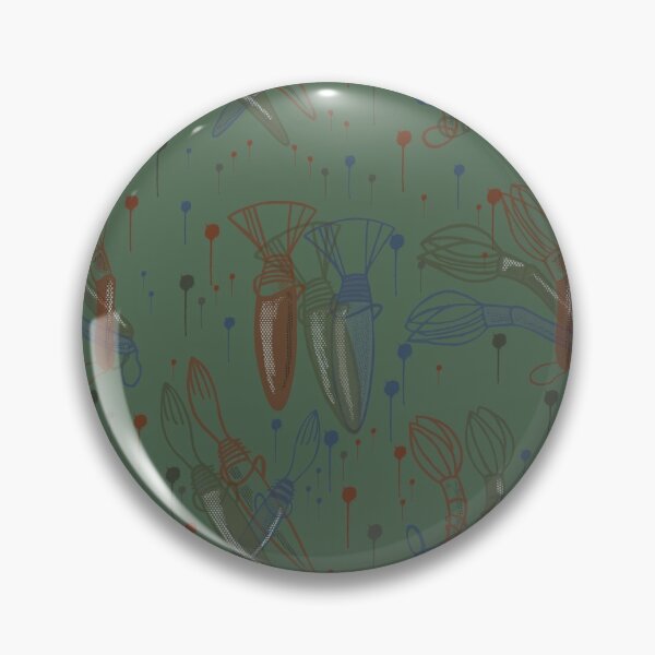Item preview, Green Artists Brushes designed and sold by Craigaren.
