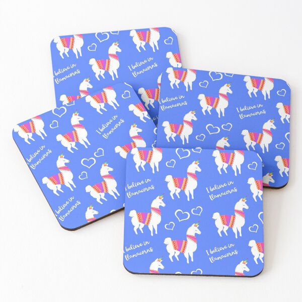 Item preview, I believe in Llamacorns designed and sold by AntiqueImages.