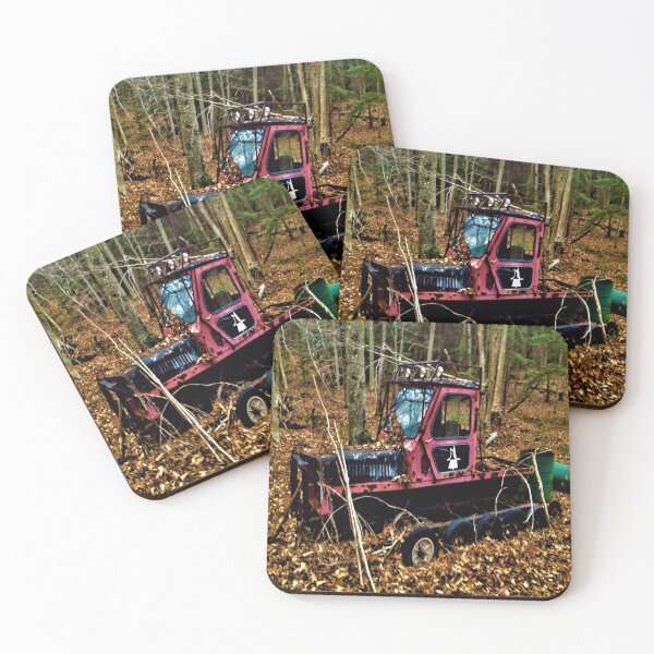 Item preview, Tractor in the woods . designed and sold by ralphsamo.