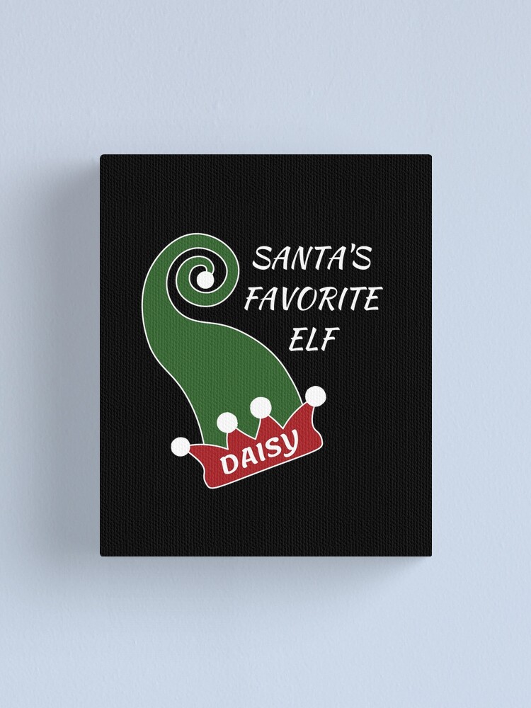 Imagen 1 de 3, Lienzo con la obra DAISY - Santa's Favorite Elf, diseñada y vendida por IzzyDee-Designs.