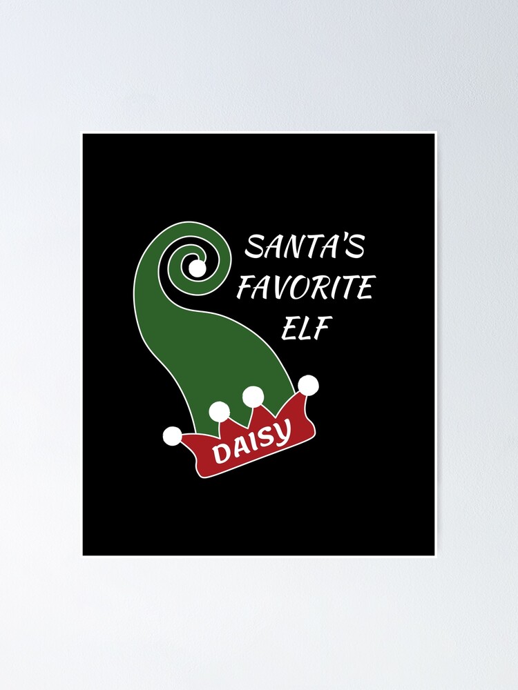 Imagen 1 de 3, Póster con la obra DAISY - Santa's Favorite Elf, diseñada y vendida por IzzyDee-Designs.