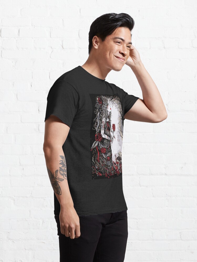 Vista alternativa de Camiseta clásica Dark Rose