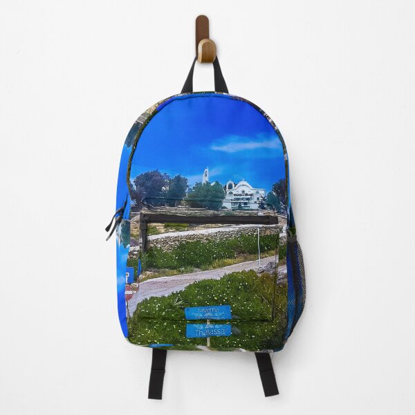 Item preview, Road to Paradise in Church of Mykonos, Greece. designed and sold by GiganticSale.