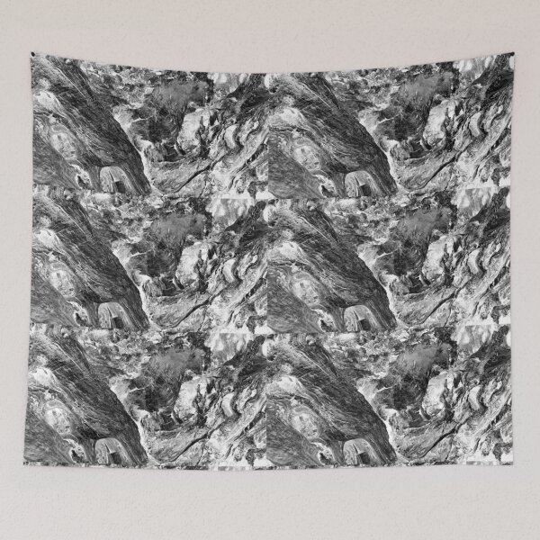 Item preview, Cut olive wood, Lefkada, monochrome inverted designed and sold by paulboizot.