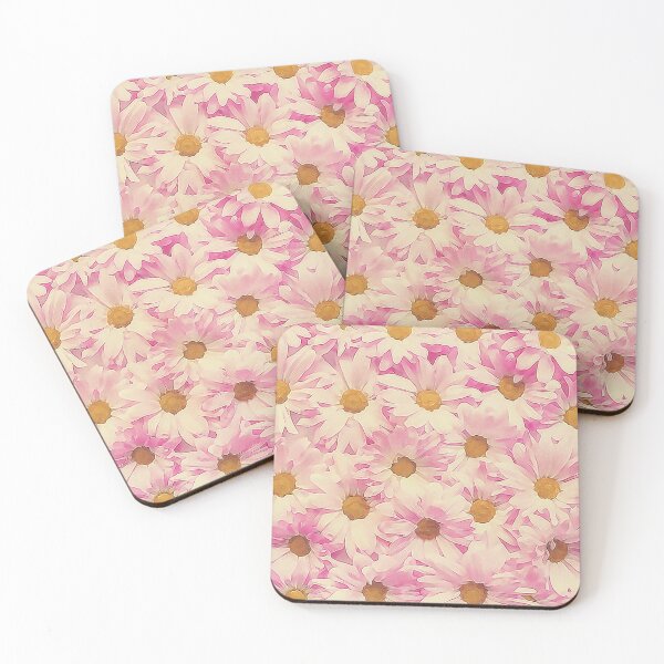 Item preview, Pink Daisy Art, Blooming Flowers, Floral Pattern  designed and sold by iASunshine.