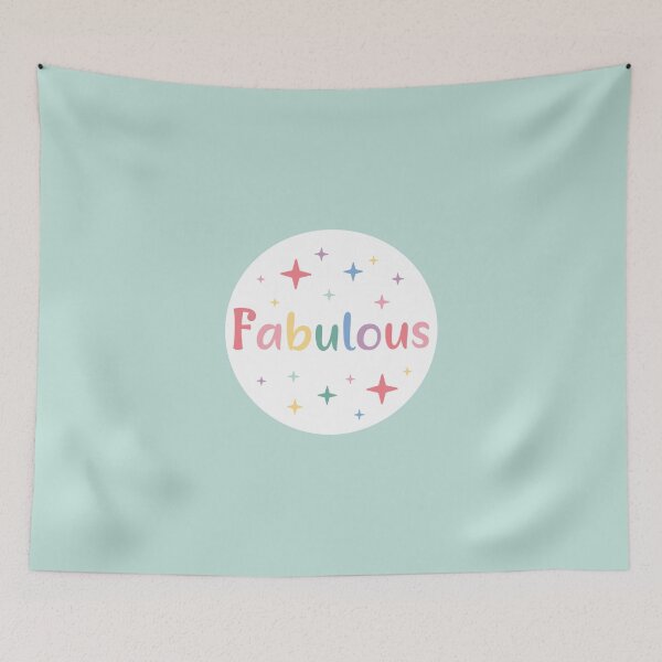 Item preview, FABULOUS RAINBOW STARS LOGO designed and sold by PuddleofStars.
