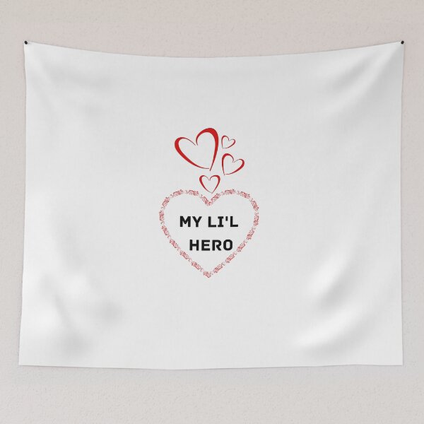 Item preview, My Little Hero designed and sold by ActRightToday.