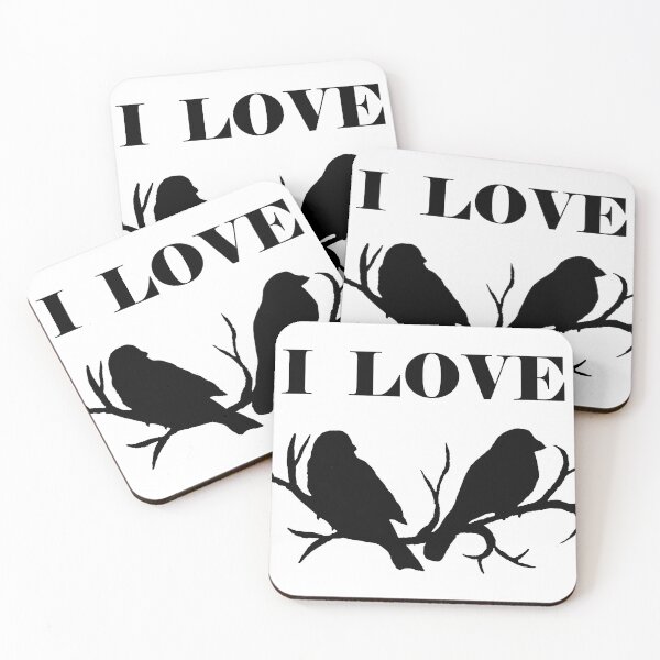 Item preview, I Love Birds designed and sold by Ivy Lily Art.