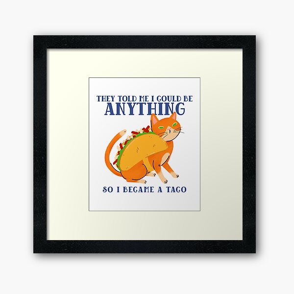Item preview, So I Became A Taco | Taco Cat | Fantastic Animals  designed and sold by Zaralux.