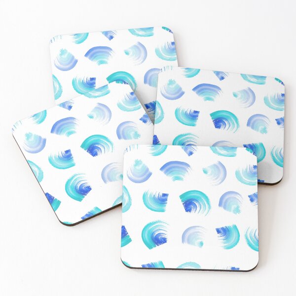 Item preview, Dry blue brush strokes designed and sold by FotoKistochka.