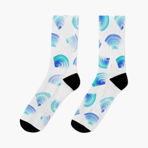Item preview, Dry blue brush strokes designed and sold by FotoKistochka.