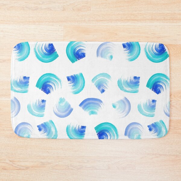 Item preview, Dry blue brush strokes designed and sold by FotoKistochka.