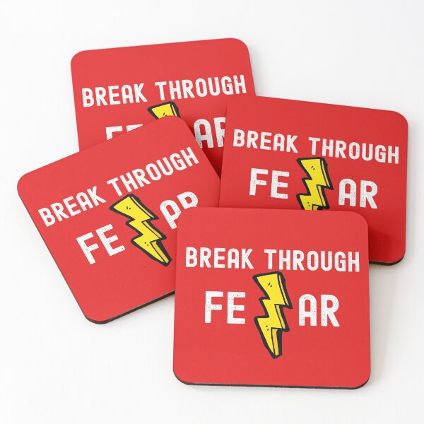 Item preview, Break Through Fear designed and sold by Lowdown Designs.
