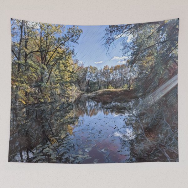 Item preview, Distorted River designed and sold by Kyle Madaus.