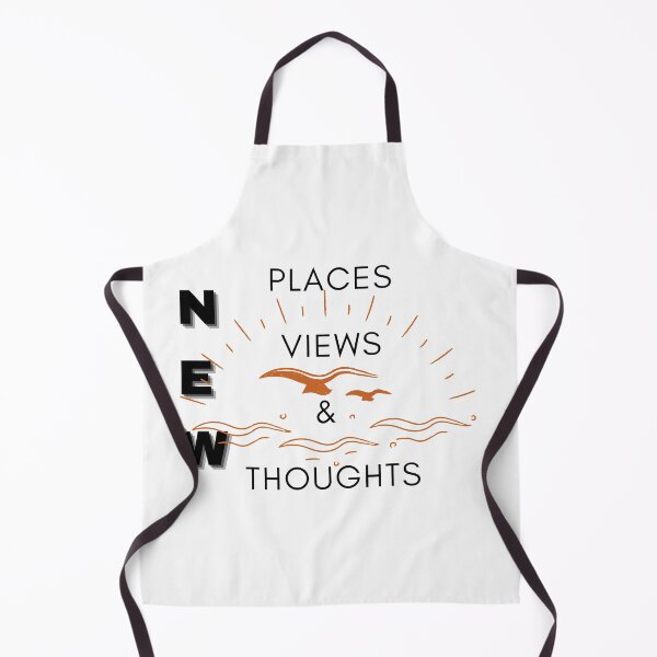Item preview, New Places, New Views and New thoughts designed and sold by ActRightToday.