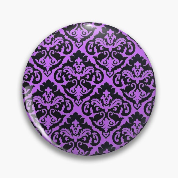 Item preview, Purple Damask Merchandise designed and sold by cindyfordyce.